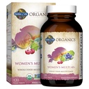 Dārzs dzīvības Multivitamīnu sievietēm 40 Plus, Organics Sievietes Vitamīni, Hormonu un Krūts Veselības Atbalsts Blend, Vegan, 120 Tabletes