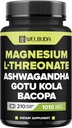 Magnija L-treonāta kapsulas 1010mg - 210 Kapsulas - ar Ashwagandha Sakni, Gotu Kola lapu un citām