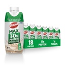 BOOST MAX proteīns sakrata gatavs dzert - 30g augstas olbaltumvielas Shake - Vanilla - ) Uztura dzērieni, lai atbalstītu muskuļu atveseļošanos pēc fiziskās aktivitātes, 26 Vitamīni un minerālvielas, 1g cukura, 11 fl oz (iepakojums 18)