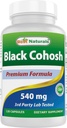 Labākā dabas Black Cohosh 540 mg 120 Kapsulas