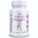 Bricker Labs 7-Keto DHEA Metabolīts 50 mg uztura papildinājums vielmaiņas atbalstam un enerģijas bilance, 60 kapsulas