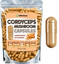 XPRS Nutra Cordyceps Sēņu pulveris Kapsulas - 360 grāvis (180 dienu piegādes) - Mūsu Premium Cordyceps Sēņu kapsulas Satur reālas sēnes (Cordyceps Sinensis), lai atbalstītu izturību un veiktspēju