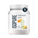 Izopurs Dzidrs sūkalu izolāts Proteīns Pulveris, nesatur laktozi, nesatur lipekli, dabiski uzliesmo, Citrus Lemonade, 20g Olbaltumvielas uz apkalpo, 14.1 Oz, 16 Kalpo (iepakojums var būt)