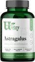 Utzy Naturals Astragalus - Ikdienas imūnā veselība - 500 mg uz kapsulām - 60 kapsulas