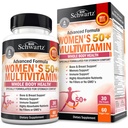 Dienas multivitamīnu sievietēm 50 & Over – Atmiņas atbalsta papildinājums – Veicina stresa samazināšanu un veselīgu imūnās atbildes reakcija – Sieviešu Multivitamīnu papildinājums paredzēti kuņģim Komforts - 60 kapsulas