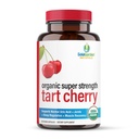 Super Strength CherryPURE Tart Cherry Papildinājums – 50:1 Koncentrāts Aug ASV - Ražots ar ne ĢMO Montmorency Ķirši – ar SolaGarden Naturals. Ne- ĢMO Veggie kapsulas.