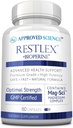 Apstiprināts Science Restlex - 420 mg Magnija glicināta blends, L-teanīns 200 mg - 60 kapsulas