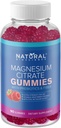 Magnija Gumijas pieaugušajiem - 500mg Magnija Papildinājums, bez cukura Augsta Absorbcija Magnija Citrāts Gumijas, Vegan Anti-Stress Gumijas, Magnijs Miega & Relaksācija, 90 Gumijas