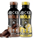 Jocko Fuel Mölk RTD Protein Shakes Bundle - Šokolādes un banānu krēms (24 Pack Kopā)