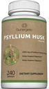 Premium Psyllium Husk Fiber papildinājums 1450mg, 240 Kapsulas