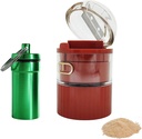 Premium Pill Crusher Cutter un grinder par smalku pulveri Perfect zālēm Mājdzīvniekiem Viegli lietot Smasher ar noņemamu kausu Ideāli piemērots Pastillas Medicinas Efektīva moledor ikdienas medicīnas pārvaldībai