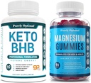Tīri optimāla Keto BHB + magnija gumija