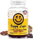 Lauvas Mane Mushroom Gummies for Relaxation & Wellness Organic Funkcionālā sēne Apvieno ar Turciju Aste, Reishi, Chaga & Cordyceps - Imūnsupport - Vegan Papildinājums - 60 Berry Gumies