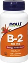 B-2 vitamīns (riboflavīns) 100 mg, 100 kapsulas (3. iepakojums)