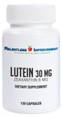 Augsta potence 30mg Lutein Plus 6mg Zeaxanthin 120 Vege-Capsules Dabīgs Marigold Extract for Eye Health