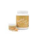 Boobie Body Superfood Protein Sakratiet ar Flavor Boost Bundle - Grūtniecība Proteīns Pulveris zīdīšanas atbalstam, Metabolisms, un enerģija (21oz Vanilla Cookie Protein Tub, 1.32oz Ķirbju Flavor Boost)