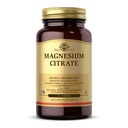 Solgar Magnija citrāts - 60 tabletes - veicina veselīgus kaulus, atbalsta nervu un muskuļu funkcija - augsta absorbcija - ne-GMO, Vegan, lipekļa bezmaksas, Kosher - 30 Kalpo