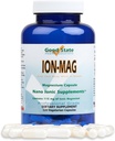 Laba stāvokļa ION- MAG - joniskās magnija kapsulas - (115 mg katrā apkalpojošā) (120 Veggie kapsulas)