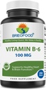 Brieofood vitamīns B6 100 mg 250 tabletes