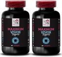 Acu atbalsts - EYE VISION SUPPLEMENT - Crisp focus, Spilgts skatiens, Sharp attēli, Focus priekšrocība, Acu asums, Kristāla redze, Skaidrs objektīvs, Acs ass, Skaidrs skats 2 Pudele 120 Kapsulas