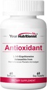 Antioksidants Softgels - astaksantīns no Aļģēm, Ergotioneīns - 60 grāfi, 60 dienu piegādes