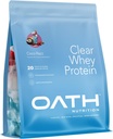 Oath uzturs Clear Whey Isolate Protein Powder, Coco Razz, 20g Complete Protein per Servēšanai, Nav pievienots cukurs, Grass-Fed, 18 Kalpo