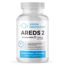 AREDS 2 Acu vitamīnu un minerālvielu papildinājums acu veselībai, Lutemax 2020 ar Natural Eye Institute AREDS 2 Pētījums Sastāvdaļas Luteīns, C vitamīns, & Zeaxanthin, 120 Mini Softgels