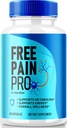 NutraRize Free Pain Pro kapsulas, oficiālā Keto formula Fit un veselīgs ķermenis, visi dabas papildinājums, lai atbalstītu vispārējo labsajūtu, Premium FreePainPro tabletes pārskats (60 kapsulas)