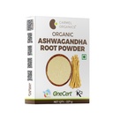 CARMEL ORGANICS Organic Ashwagandha Saknes pulveris (8 Oz vai 227g/0,5 Lbs) USDA Sertificēts. Lab Tested, No ĢMO un glutēna nesaturoša 