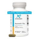 XYMOGEN Resveratin Plus - Patentēts Pterostilbens + Trans-Resveratrols ar Quercetin Antioksidanti Papildinājums sirds un asinsvadu un šūnu veselības veicināšanai, Veselīga novecošana, Imūnsupports (60 kapsulas)