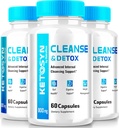(3 Iepakojums) Ketosyn Cleanse & Detox kapsulas, Ketosyn tabletes Advanced svara zudums, maksimālais stiprums Keto Blend atbalsta papildinājums, Keto Syn iekšējās tīrīšanas pastillas Atsauksmes (180 kapsulas)