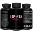 Esposa Sievietes Libido Booster sievietēm – Reignite Passion, Palielināt Enerģija & Jutīgums, Boost Mood & Desire – Ražots ASV Dabīgs Sieviešu Uzlabojums Tabletes ar Horny Kazas Nezāļu – 60 Kapsulas