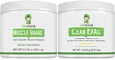 VitaMonk Muskuļu sargs & Tīrs EAA Bundle, HMB, EAAs, vitamīns D, Magnijs, 9 Essential Aminoskābes muskuļu augšanu, reģenerācijas un veiktspēju, Lemonade Flavor, Nav mākslīgā saldinātāji