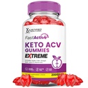 Fast Active Keto ACV Gummies Extreme 2000MG Fastactive Keto Gummies Apple Sidrs Etiķis Formulēts ar granātābolu Biešu sulu pulveris B12 Vegan Non ĢMO 60 Gumys