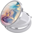 Nipichsha Pill kaste, maza piltuve Case for Purse & Pocket, cute Travel Medicine Organizators, Portable Medicine Konteinera turētājs turēt vitamīnus, zāles, zivju eļļa un papildinājums, Tink Pink Marble
