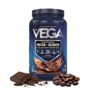 Vega Sports Vegan Olbaltumvielu pulveris + atgūšana - 30g Augu balstīta proteīns per apkalpo, Mocha, 19 Kalpo, 5g BCAAs, probiotikas, NSF Sertificēts, Shakes & Gludināšanas, 1.8lbs (iepakojums May Vary)
