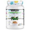 Muskuļisporta Lean Way Plant Protein - pīļu proteīns un Brown Rice Protein Blend, ar pievienoto CLA, MCT un L-karnitīns - 20 Kalpo (Augļu Labība)