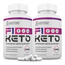 Tikai laboratorijas (2 Pack F1 Keto Pills 1275MG Jauna un uzlabota Formula Satur Apple Sidra Etiķis Extra Virgin Olīveļļa Pulveris Zaļās tējas lapas 120 Kapsulas