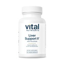 Vitālie barības līdzekļi Aknu atbalsts II ar Picrorhiza, Milk Thistle un Curcumin -Vegāns Papildinājums -- Augu kombinācija, lai atbalstītu veselīgas aknu funkcijas * -- Gluten, Dairy and Soy Free - 60 kapsulas
