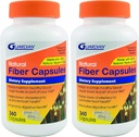 Guardian Psyllium Fiber kapsulas, dabas Psyllium Husk (720Ct)