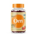 Om Lion’s Mane Mushroom Gummies - Organic Mushroom Pielikums un Nootrop - Brain Piemiņas un Focus, 60 Skaits (30 Kalpo)