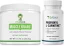 VitaMonk Muskuļu sargs & Biovy Propiionyl-L-karnitīns ar HMB, EAAs, vitamīns D, un magnijs, atbalsta muskuļu augšanu, spēks, izturība, cirkulācijas veselība, džiterfree enerģija, un Workout atgūšana