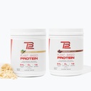 TB12 Augu izcelsmes proteīna pulveris - Vaniļas un šokolādes multi-pack, 24g Ilgtspējīgi Izspiests pīļu proteīns, vegans, 1g Neto ogļhidrāts, ne-ĢMO, bez piena, bez cukura (60 Kalpojumi)