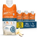 Vanilla Nutrition Shake 30g Olbaltumvielas, 1g Cukurs; Uzturs Atbalsts muskuļu veselībai Svara zaudēšanas laikā