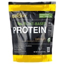 California Gold Nutrition Sport, augu izcelsmes proteīns ar Organic Brown Rice Protein Koncentrāts, Linsēklas, Chia Seed, Šokolāde, 2 lb (907 g)