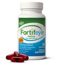 Fortifeye Focus acu kopšanas papildinājums 30 Softgel kapsulas - Triple Karotenoīds, tostarp astaksantīns, luteīns, un Zeaxanthin piedevas, acu vitamīni, atbalsta acis Nogurums un zilā gaismas aizsardzība