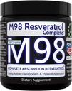 M98 Resveratrol Complete (M98-RC) - Labāk nekā Super Mikronizēts - Tīrs Pulveris - 25 Grams
