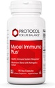 Protokols Mycel Imūnis Plus - Sēņu maisījums ar Astragalus ekstraktu - Imūnsupporta papildinājums* - Cordyceps, Lions Mane, Maitake & More - Non-GMO & Kosher - 90 Veg Caps